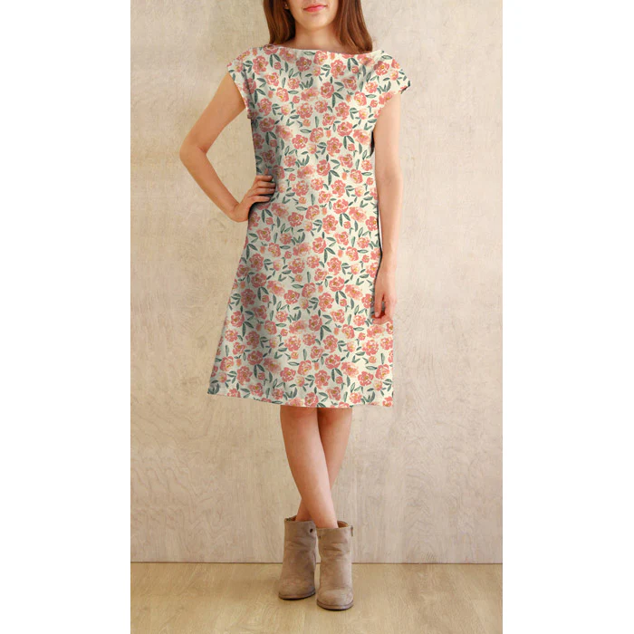 Fields of Silene Fabric in Knit - Image 5