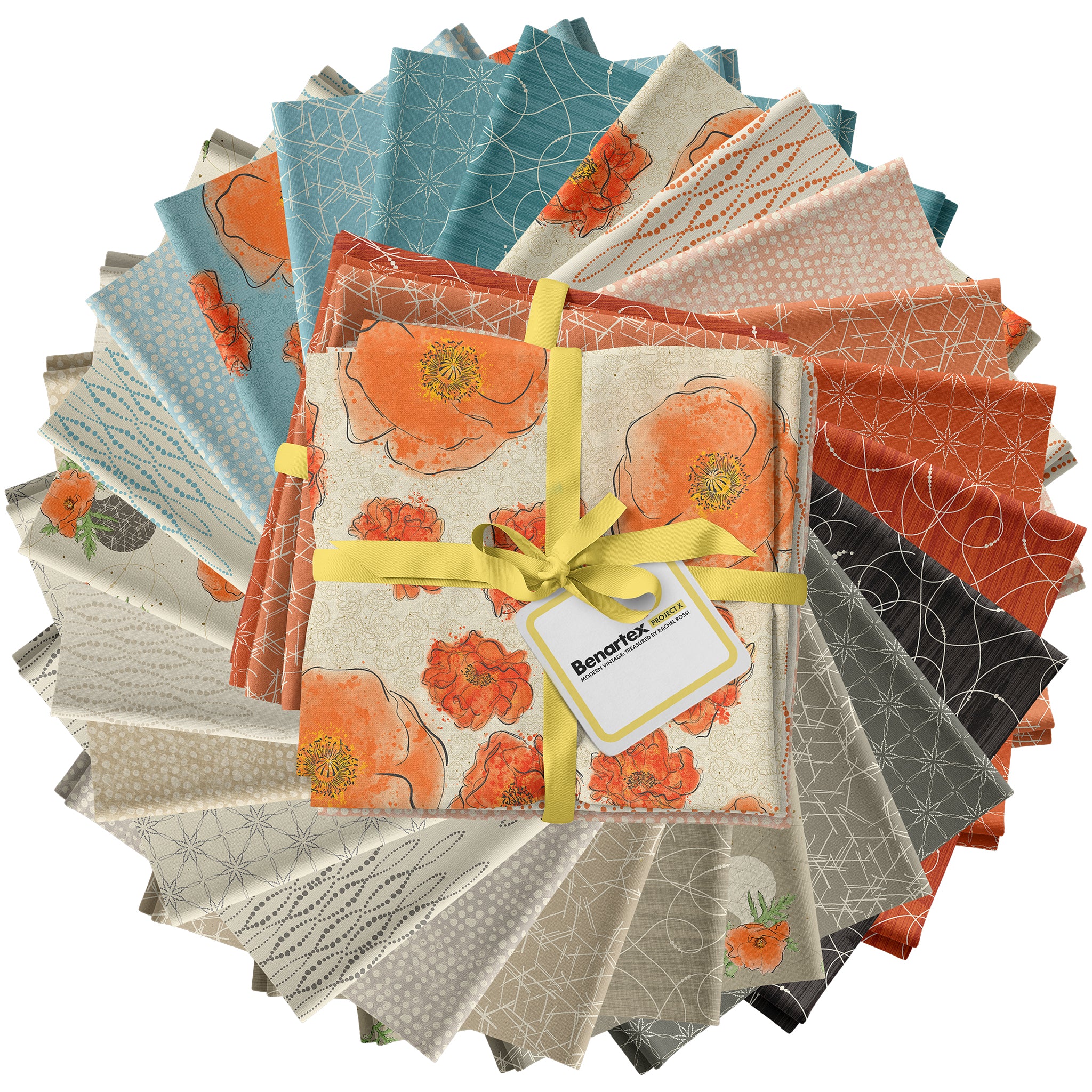 Modern Vintage: Treasured Fabric Collection - Etched Glass Earth - Image 6